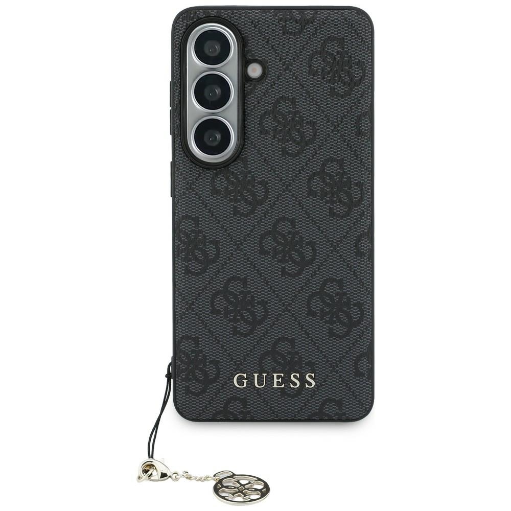 Guess dėklas 4G Classic Logo Charm MagSafe for Samsung Galaxy S26 juodas