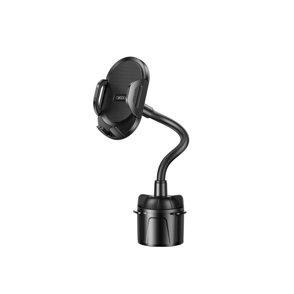 XO automobilinis laikiklis C105 juodas prie puodelio laikiklio