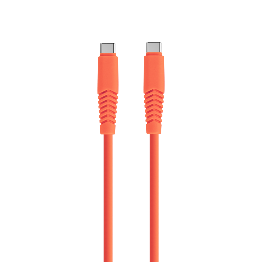 Setty kabelis USB-C - USB-C 1,5 m 2,1A KSC-C-1.5210 oranžinis