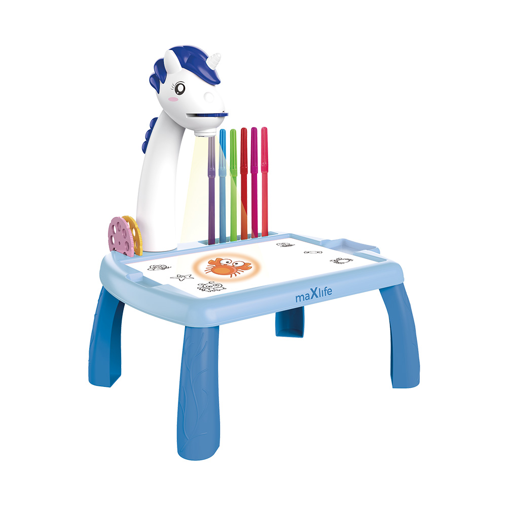 Maxlife projector with drawing table MXDP-200 mėlynas