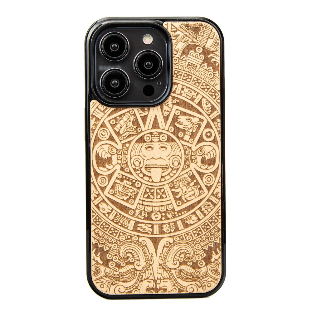 Bewood dėklas for iPhone 15 Pro 6,1" Aztec Calendar Aniegre