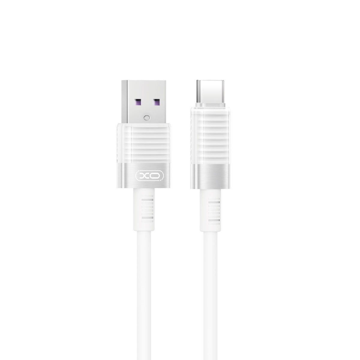 XO kabelis NB282 USB - USB-C 1,0 m 6A baltas