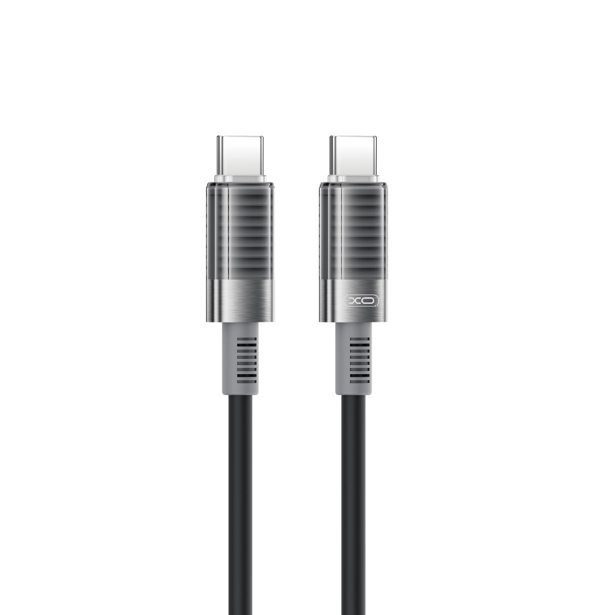 XO kabelis NB-Q282B PD USB-C - USB-C 1,0 m 60 W juodas