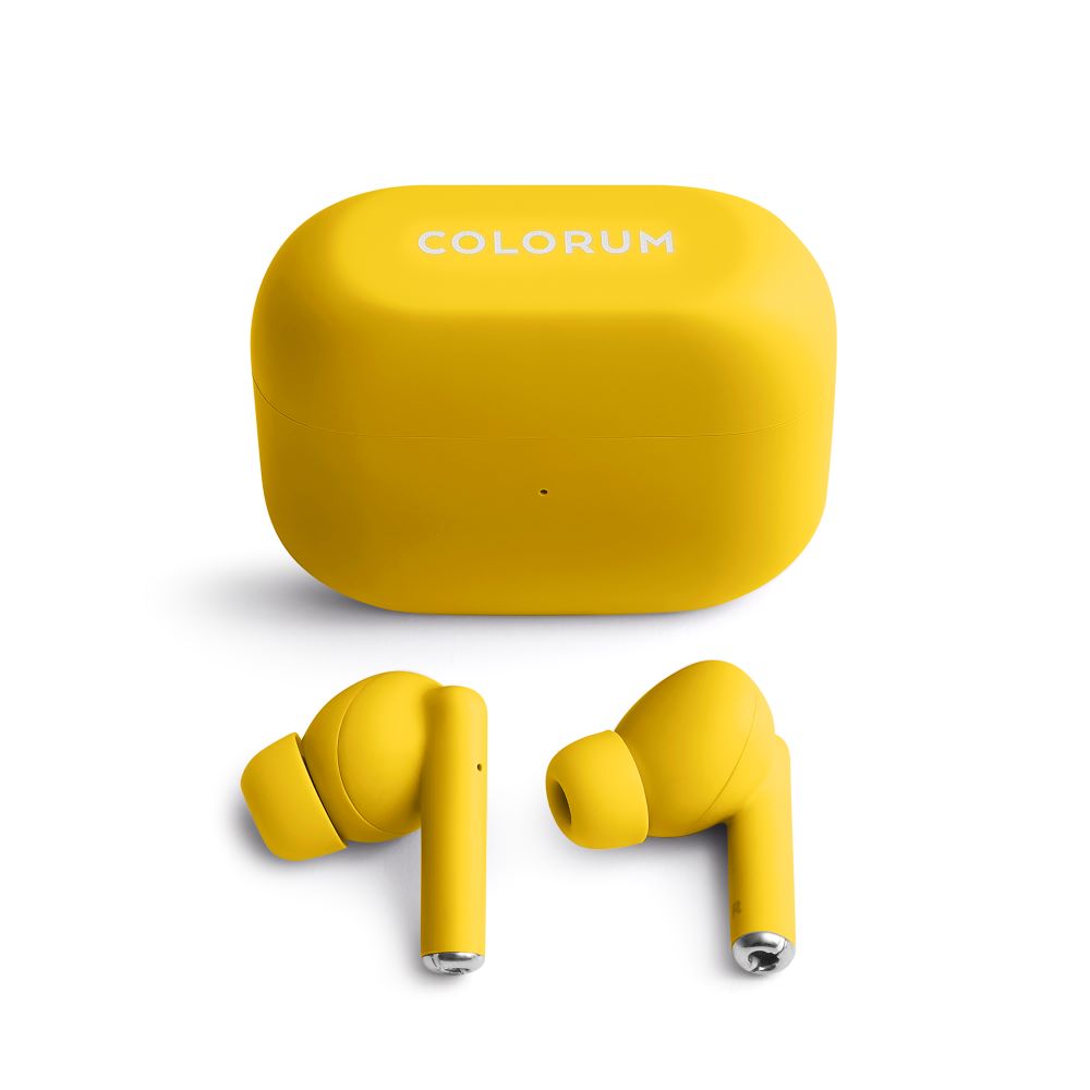 COLORUM TWS Bluetooth ausinės CTWS-05 xYellow