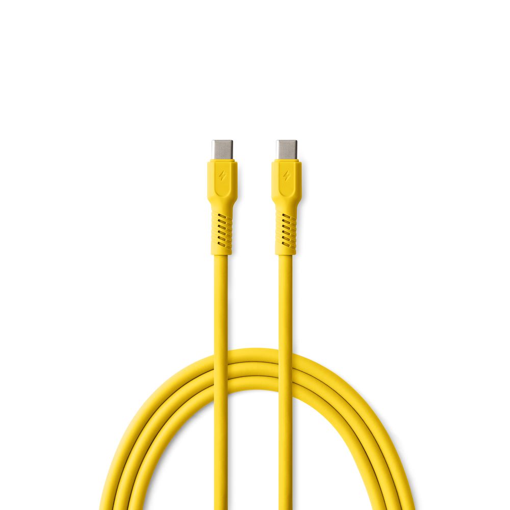 COLORUM laidas USB-C - USB-C 1,8m 3A CK60-CC-05 xYellow