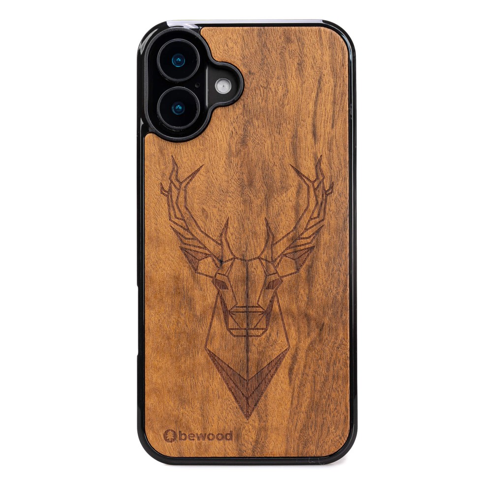Bewood dėklas for iPhone 16 Plus 6,7" Deer Imbuia