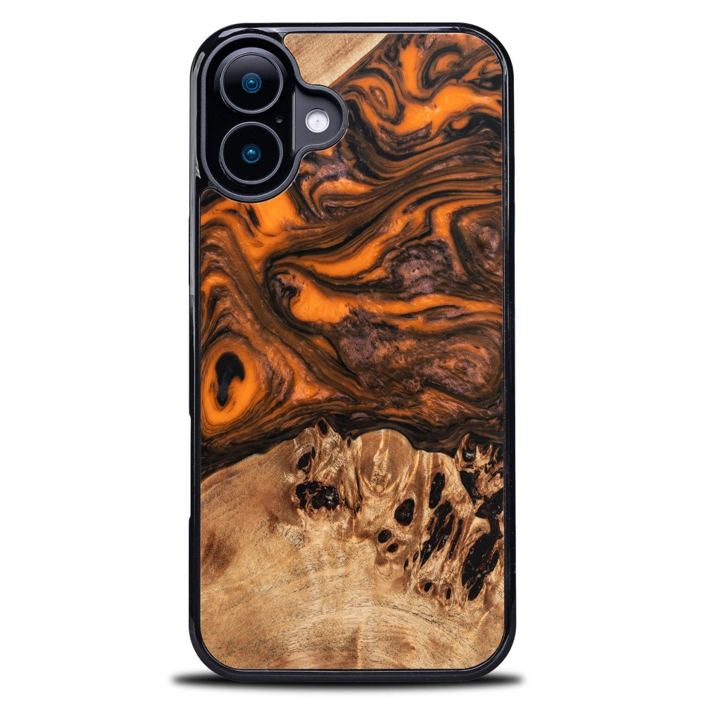 Bewood Unique dėklas for iPhone 16 Plus 6,7" oranžinis