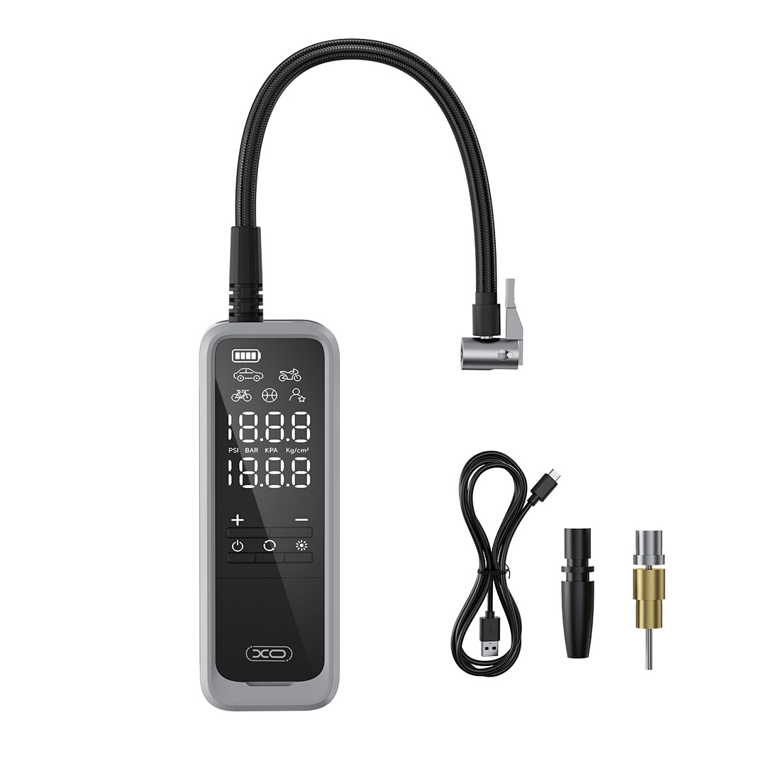 XO ratų siurblys CZ018 juodas universalus 5000 mAh belaidis