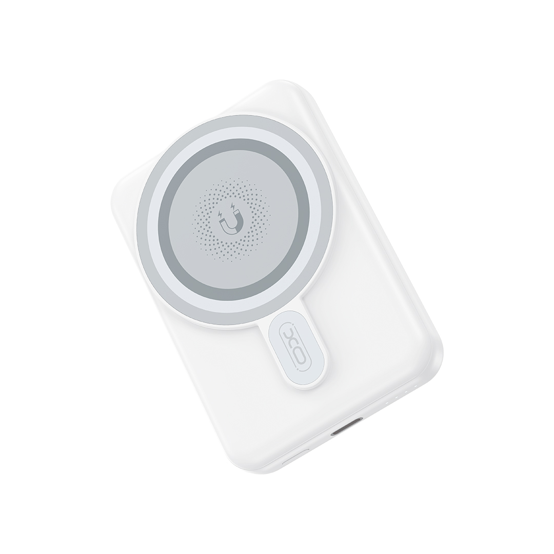 XO išorinė baterija magnetic PR264 20W 10000mAh baltas