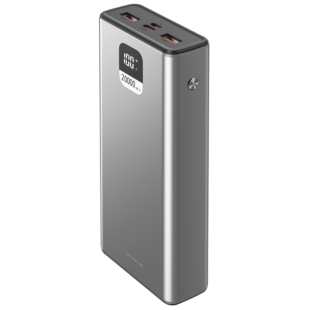 Proove išorinė baterija Guardian 22.5W 20000mAh metal pilkas