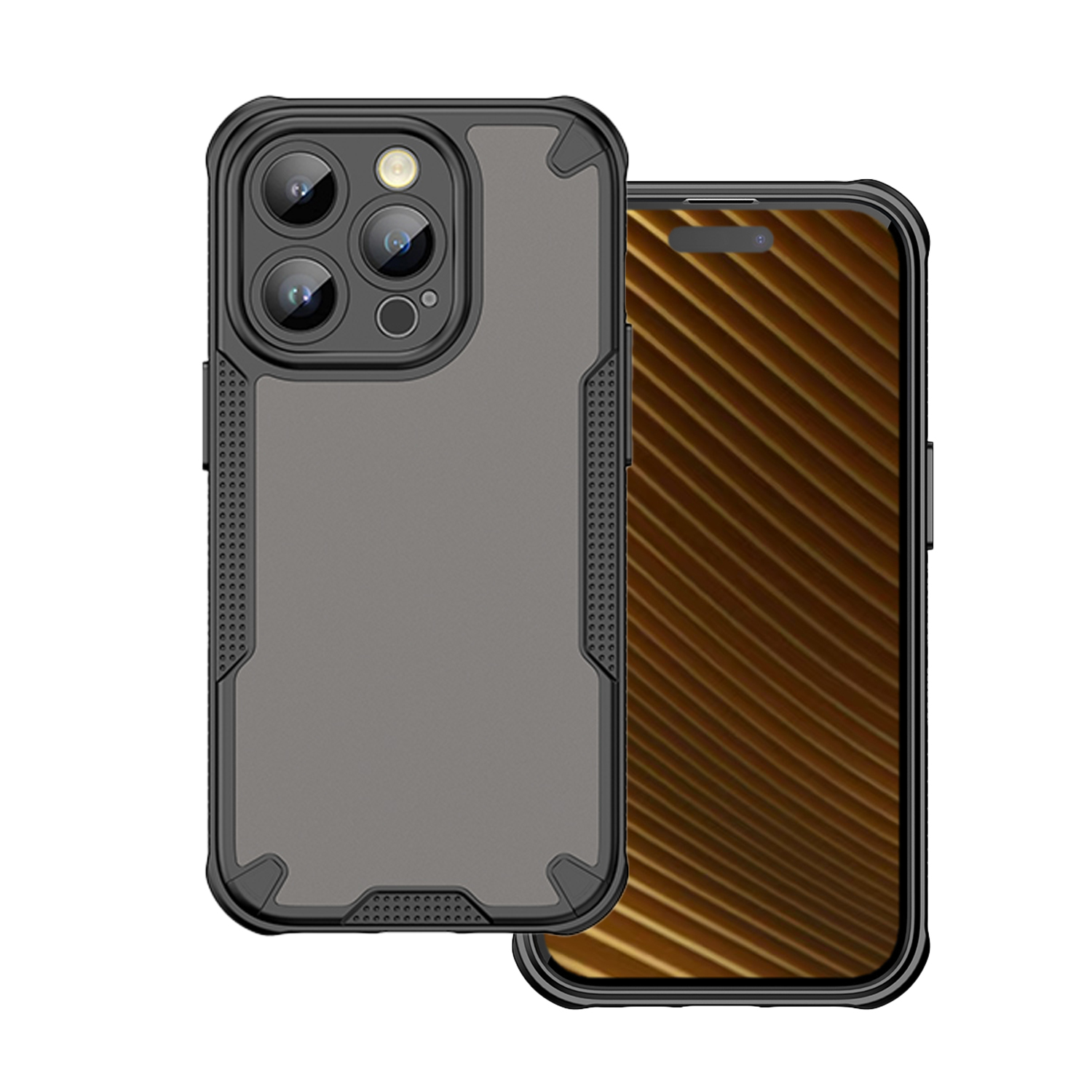 Defender Matinis dėklas for iPhone 17 Air 6,6" juodas