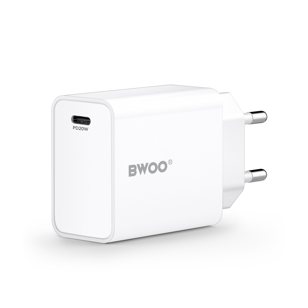 BWOO wall įkroviklis 20W CDA226 QC 1x USB-C juodas