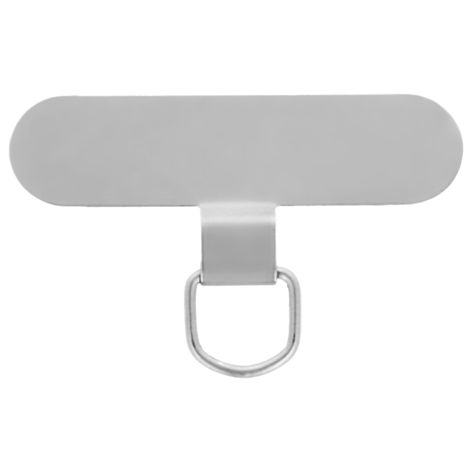 Phone insert metallic sidabrinis