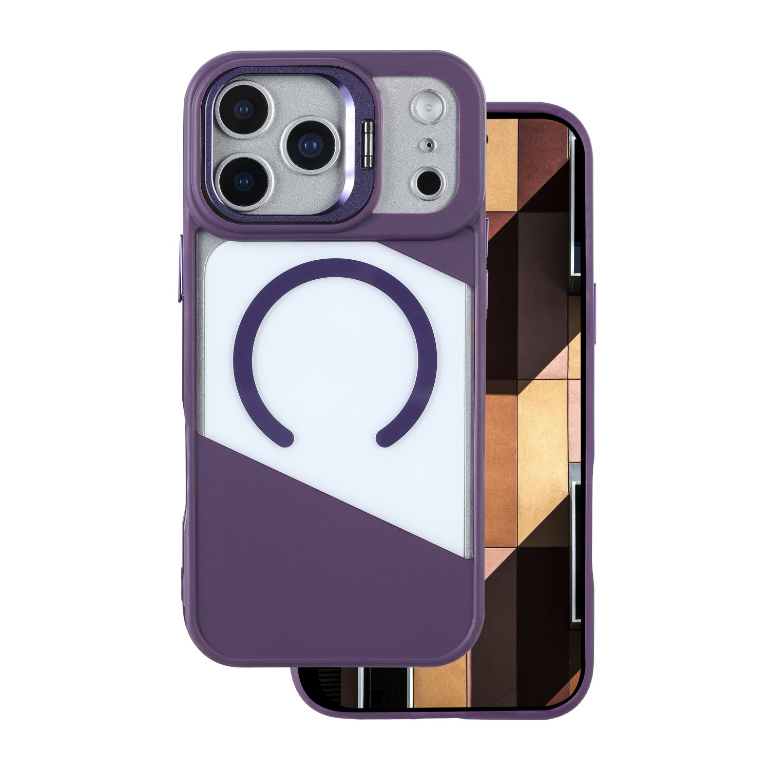 Fusion Mag dėklas for iPhone 17 Pro 6,3'' violetinis