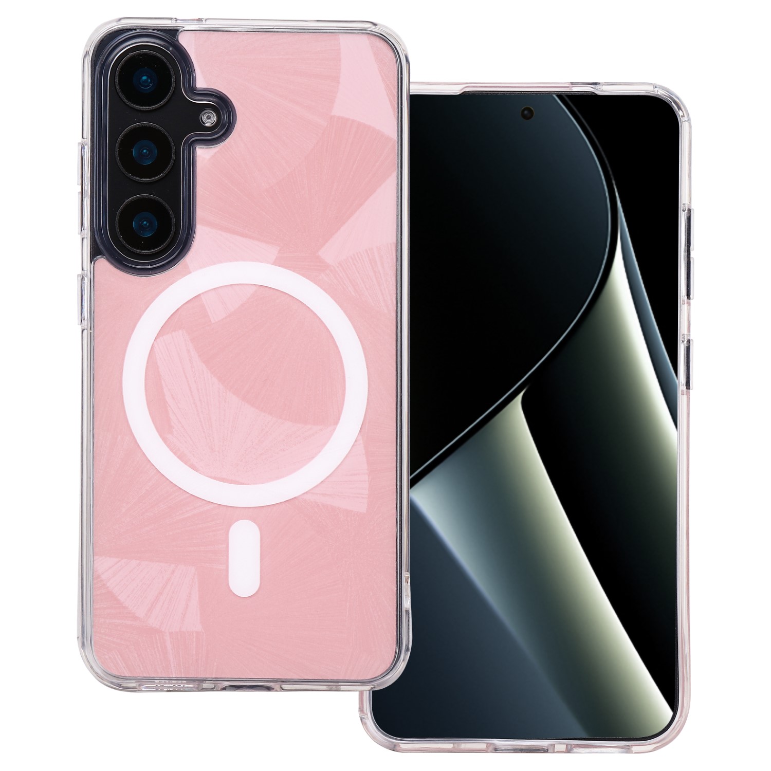 Flash Mag case for Samsung Galaxy S24 / S25 pink