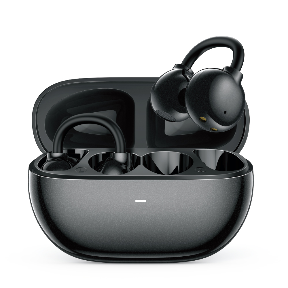 BWOO Bluetooth ausinės BW39 TWS for running juodas