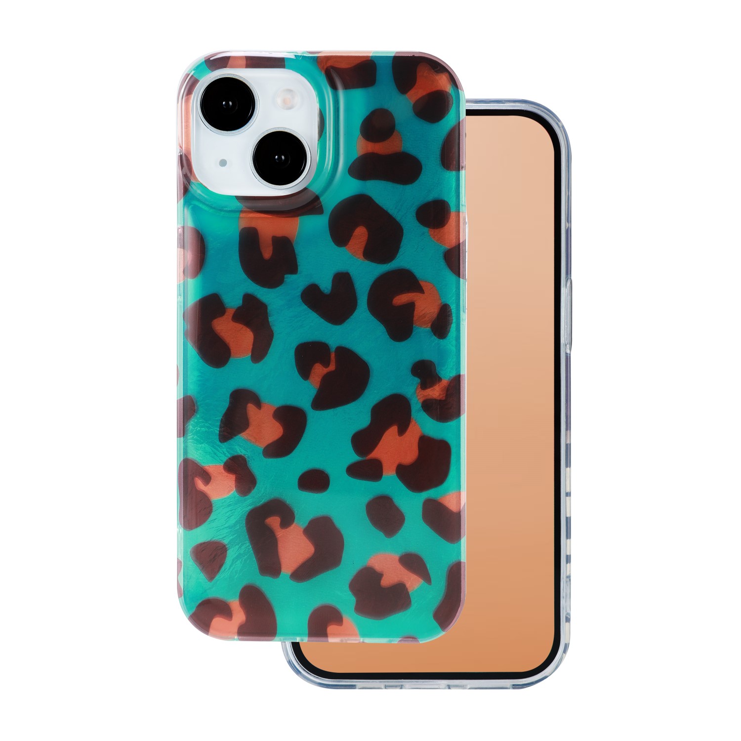 Animal Print dėklas for iPhone 15 6,1" Crazy Cheetah