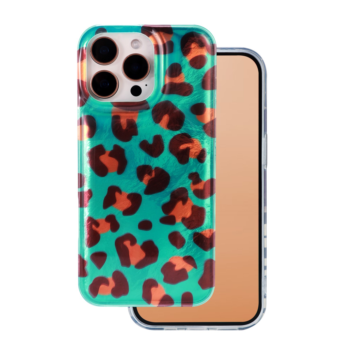 Animal Print dėklas for iPhone 15 Pro 6,1" Crazy Cheetah