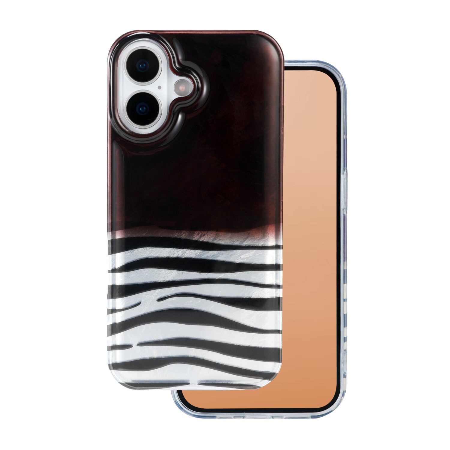 Animal Print dėklas for iPhone 16 6,1" Okapi