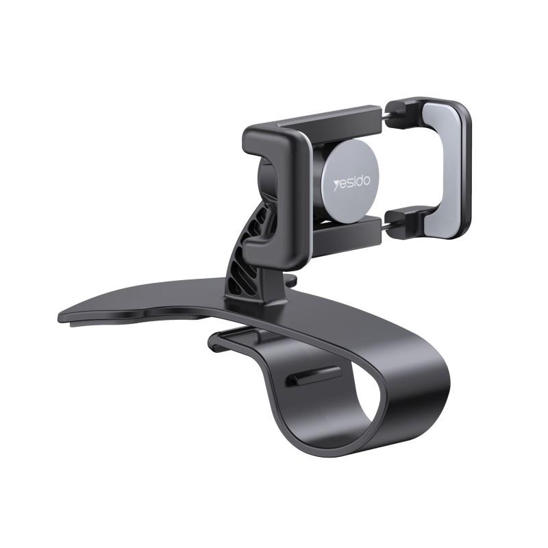 YESIDO CAR HOLDER C103 FOR DASHBOARD juodas