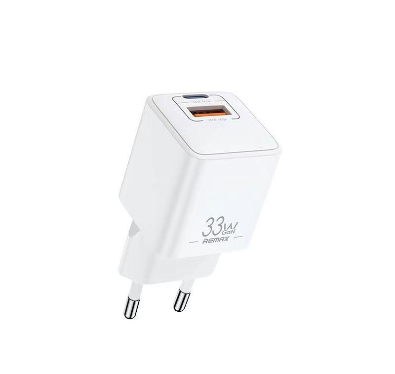 REMAX WALL ĮKROVIKLIS BATT SERIES PD QC 33W RP-U26 1xUSB + 1xUSB-C baltas