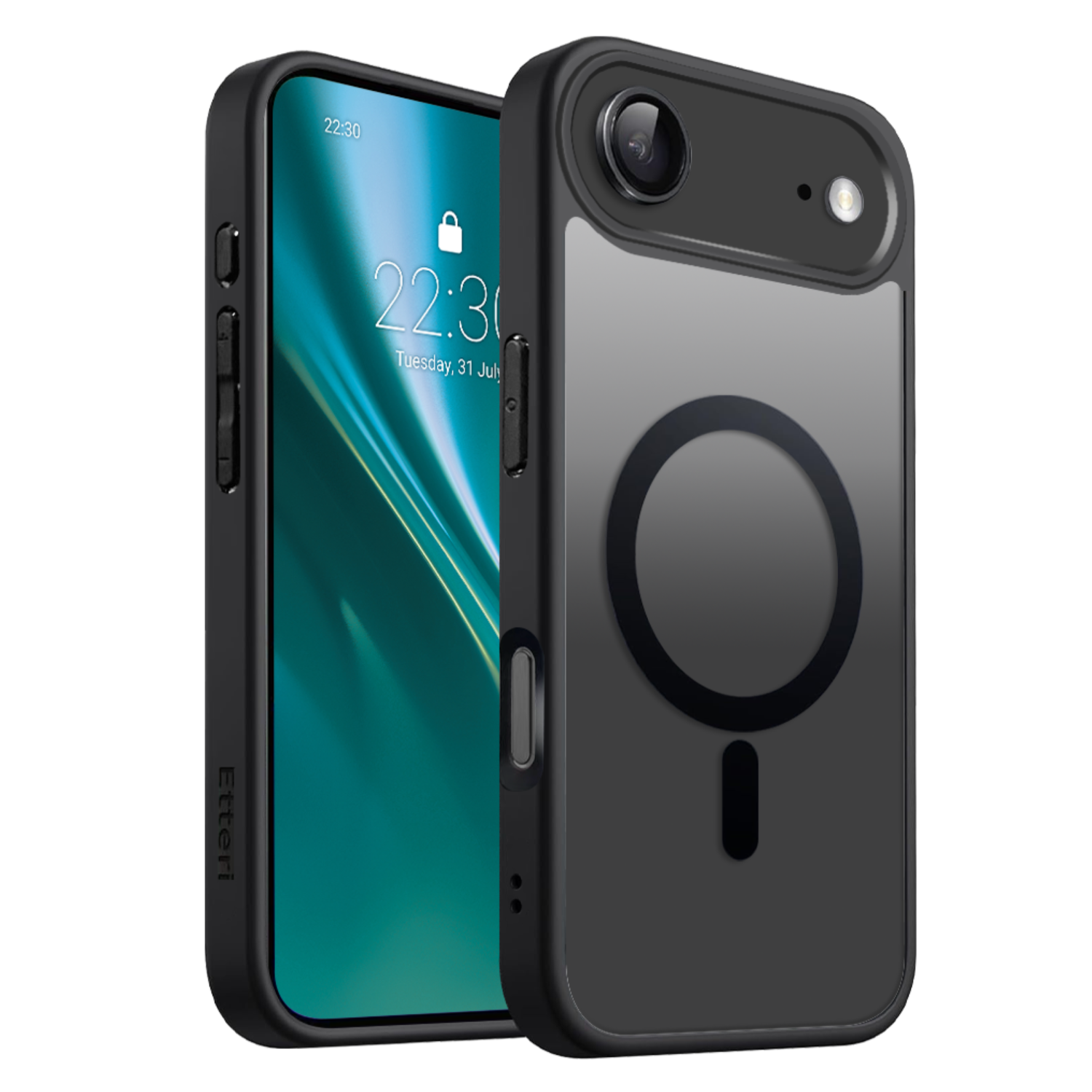 Etteri Matinis Mag dėklas for iPhone 17 Air juodas