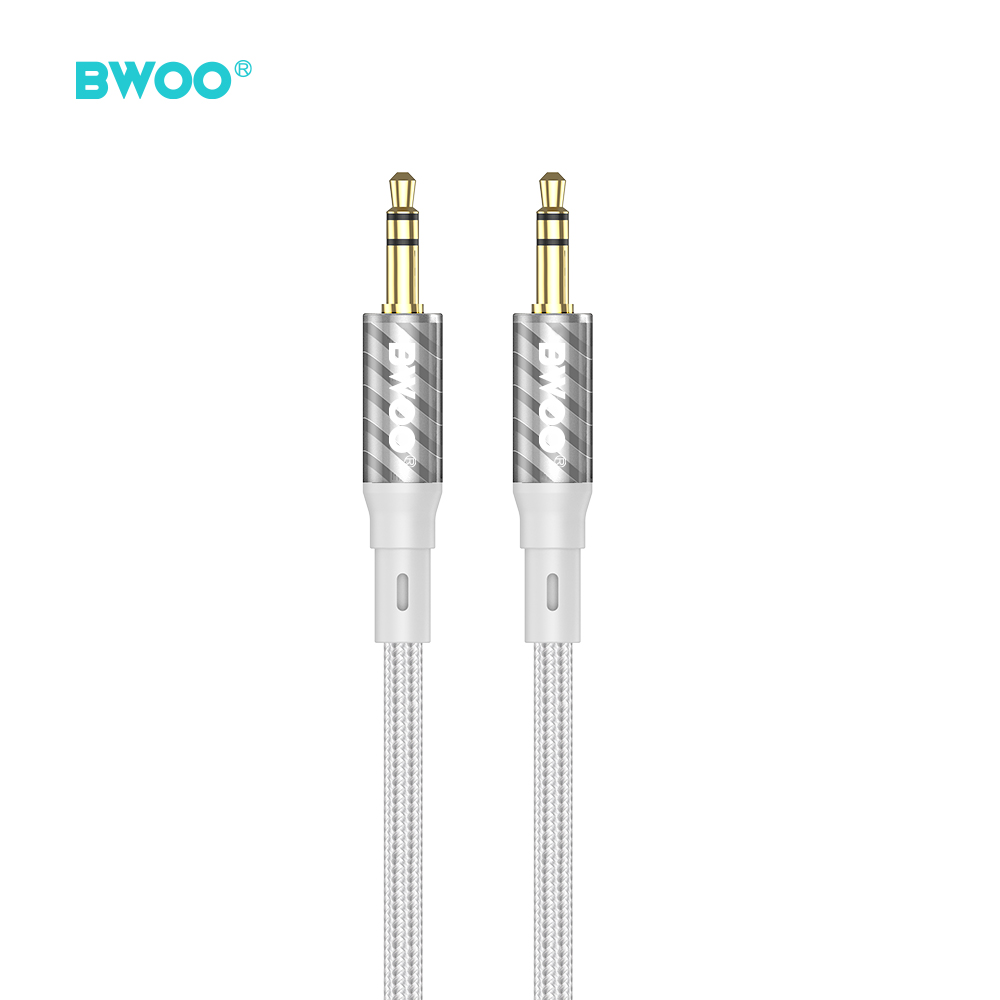 BWOO AUX Cable Support 3.5mm to 3.5mm audio AUX075