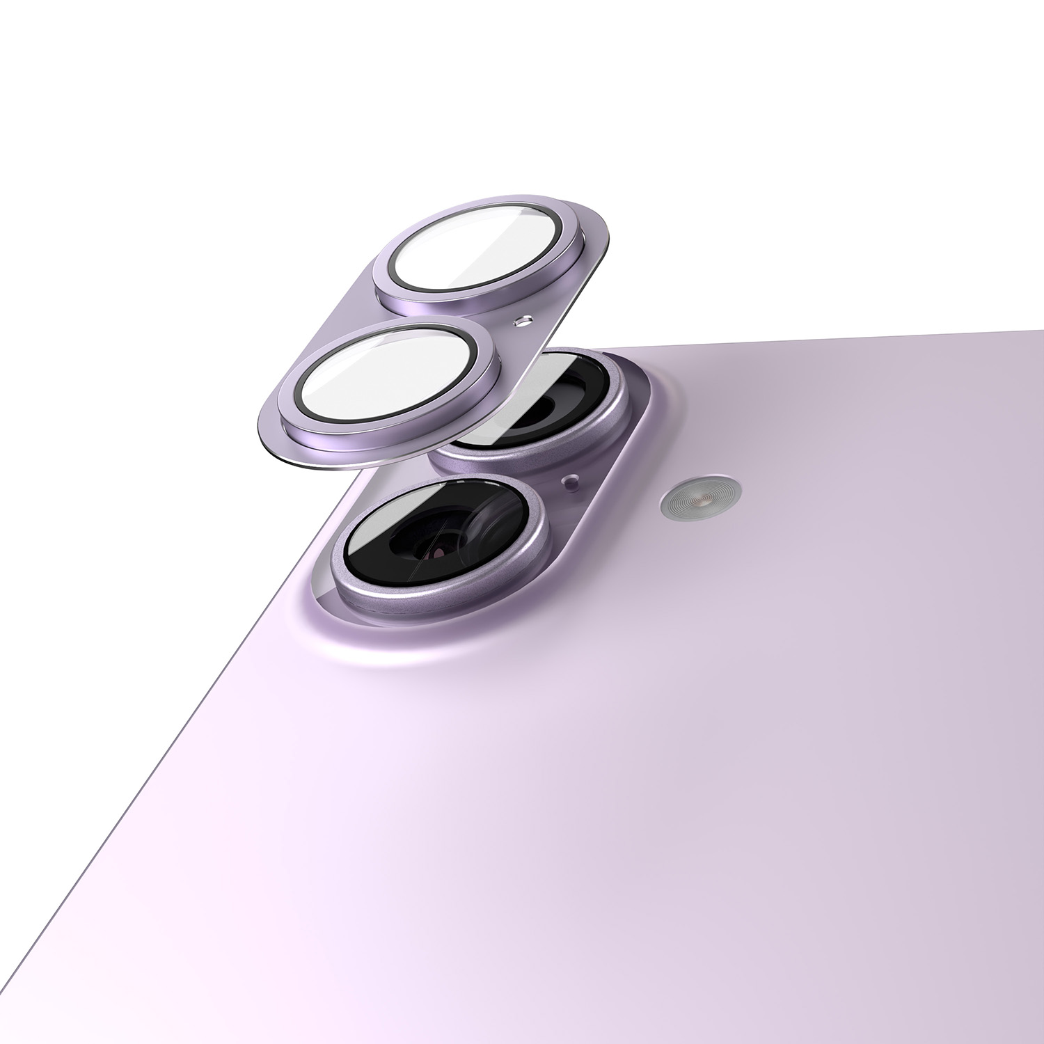 Etteri full camera lens guard for iPhone 17 pink