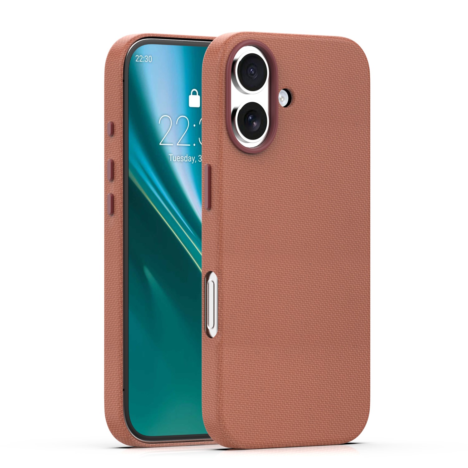 Etteri Elegant Mag dėklas for iPhone 17 6,3" rudas
