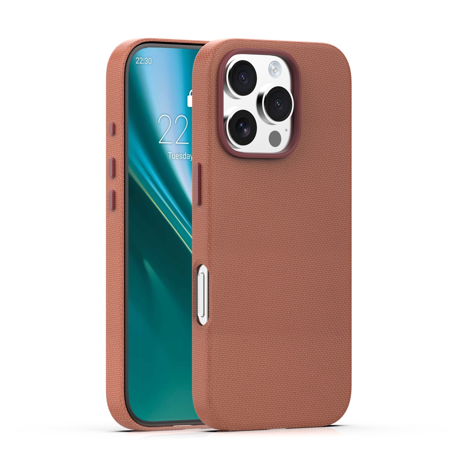 Etteri Elegant Mag case for iPhone 16 Pro Max 6,9" brown
