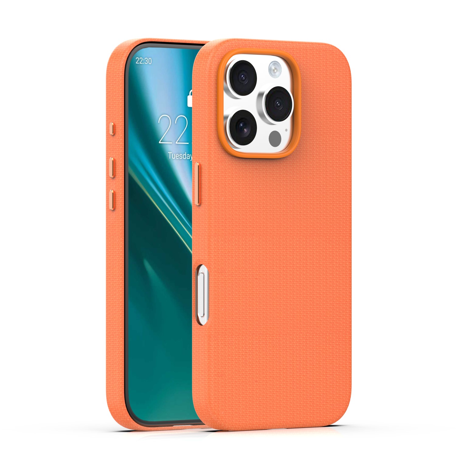 Etteri Elegant Mag dėklas for iPhone 16 Pro 6,3" oranžinis