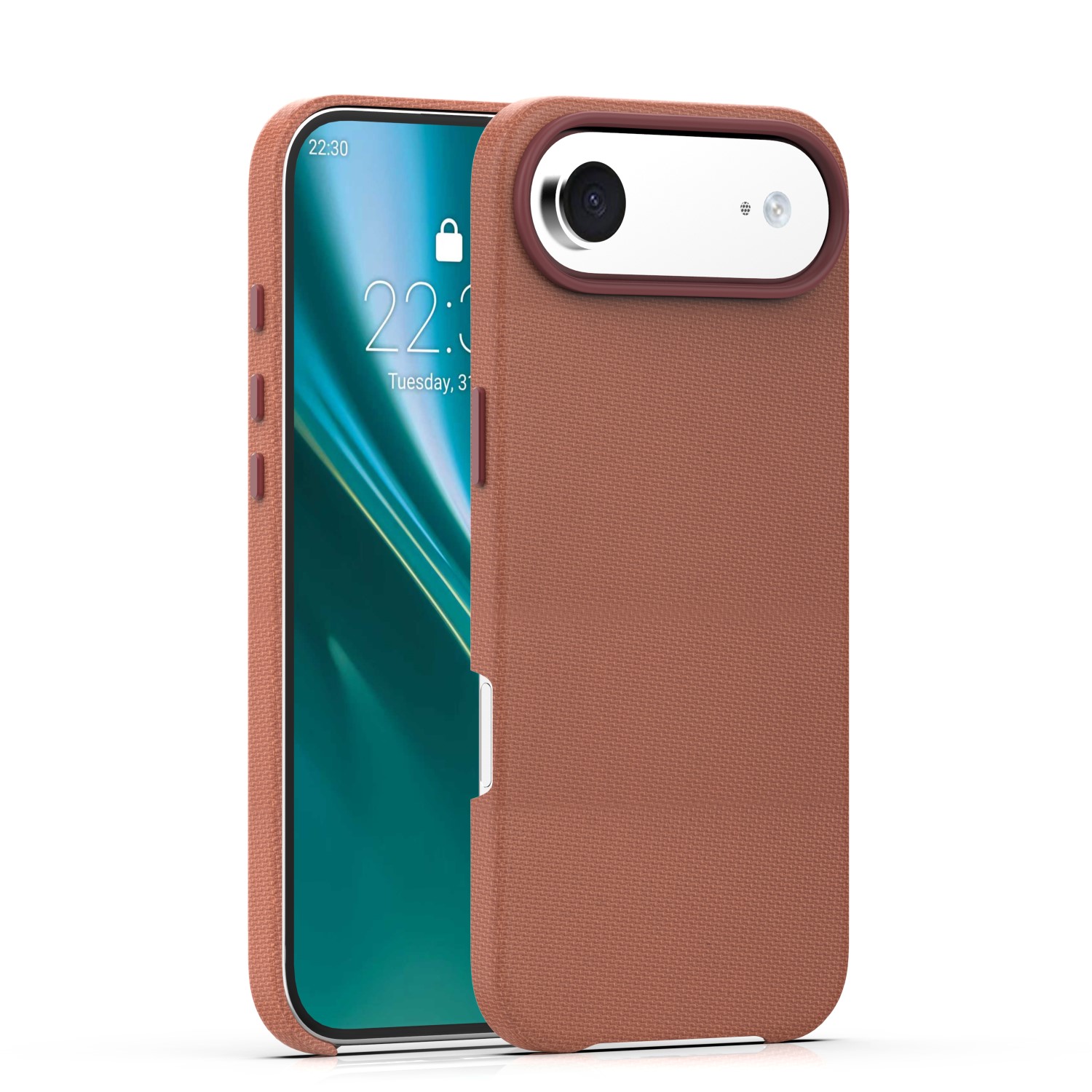Etteri Elegant Mag dėklas for iPhone 17 Air 6,6" rudas