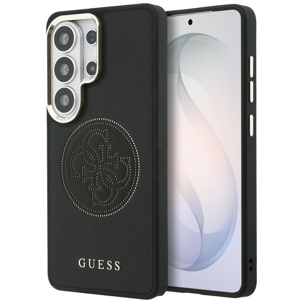 GUESS dėklas for SAMSUNG S26 Ultra GUHMS26L5PG4SRGK (Perforated Logo MagSafe) juodas