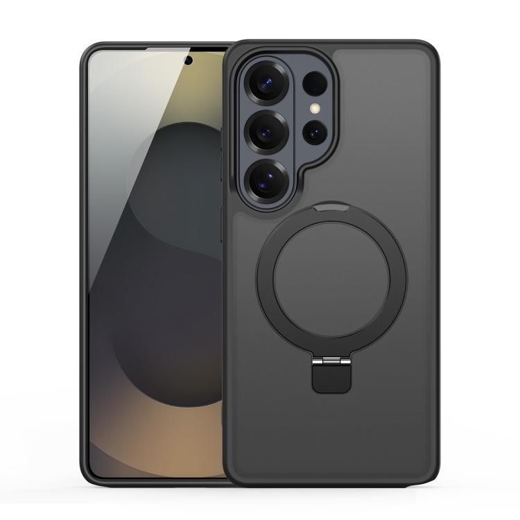 Dėklas Dux Ducis Yind Magnetic Stand Samsung S948 S26 Ultra juodas