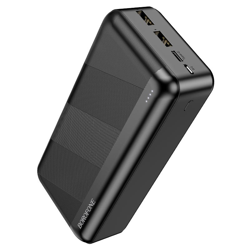 Išorinė baterija Power Bank Borofone BJ27B 2xUSB 30000mAh juoda