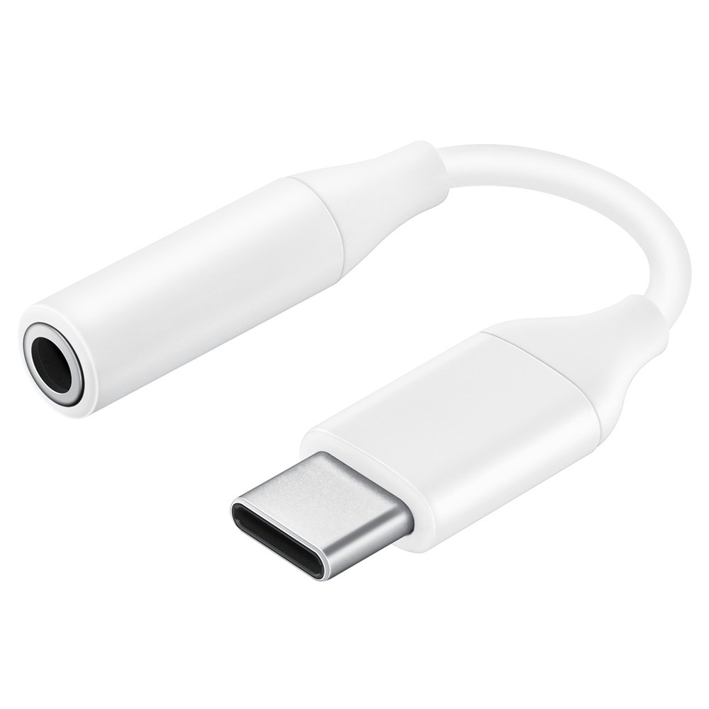 Samsung Headphone Adapteris 3.5mm Mini Jack (Female) - USB Type C (Male) baltas (EE-UC10JUWEGWW)
