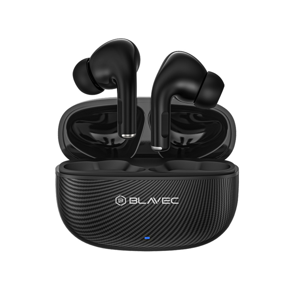Blavec Bluetooth TWS Ausinės BW-02 Carbon (BW02-B) juodas
