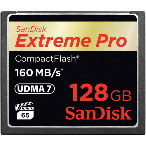 Atminties kortelė SANDISK CompactFlash 128GB