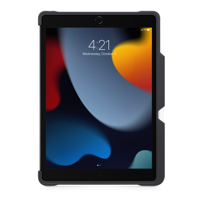 STM Dux Shell Duo - dėklas iPad 10.2" (2021) / 8 (2020) / 7 (2019) (juodas)