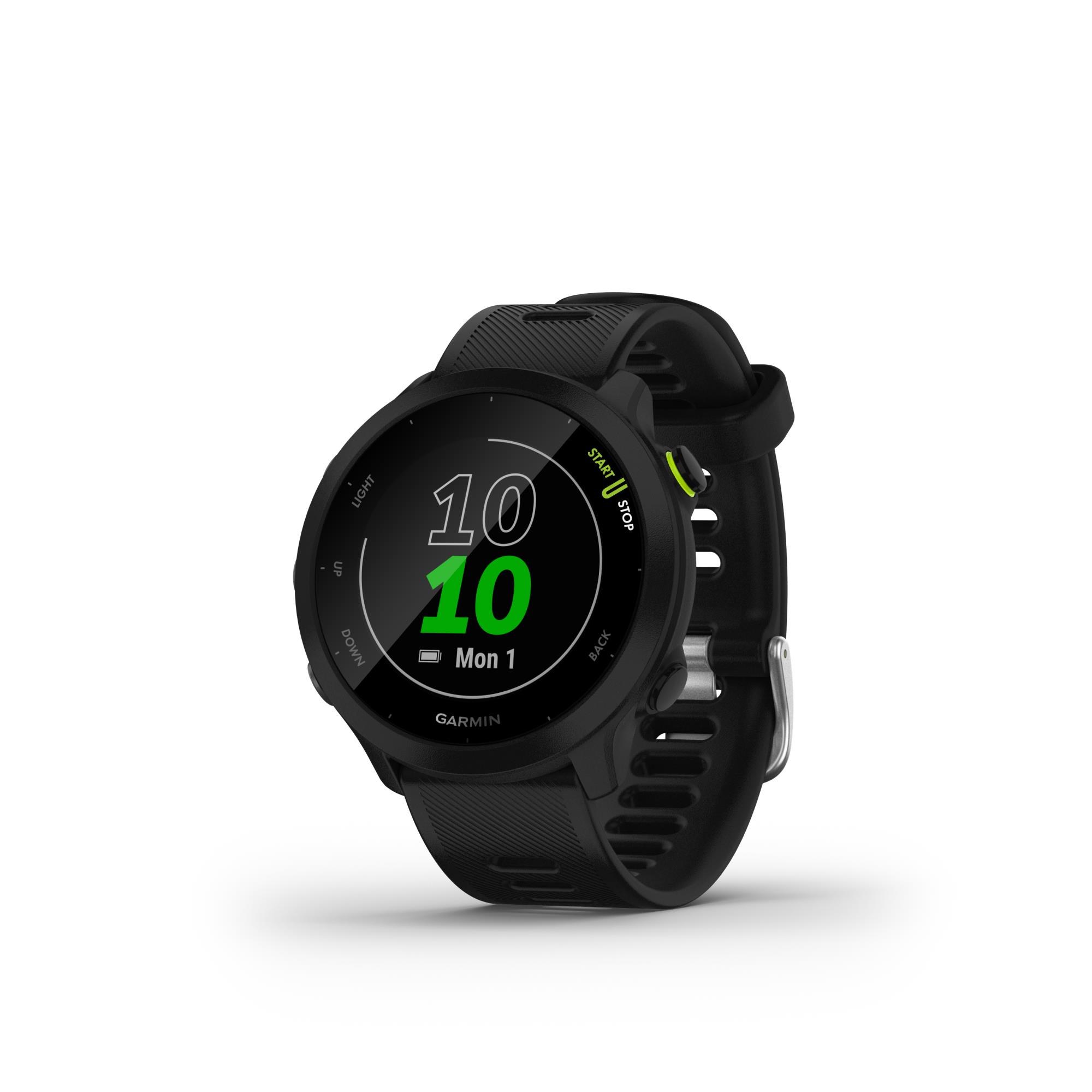 Garmin Forerunner 55 juodas išmanusis laikrodis