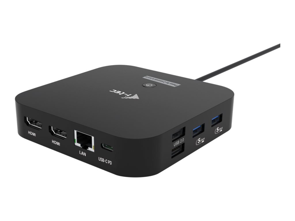 I-TEC USB-C dvigubas HDMI prijungimo stotis
