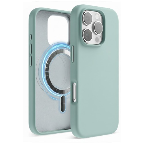 Dėklas "TM MagSafe Silicone" iPhone 14 / Sultingasis /