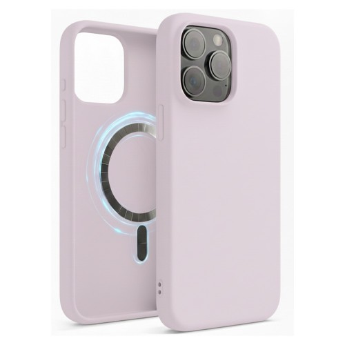 Dėklas "TM MagSafe Silicone" iPhone 14 / Alyvinė /