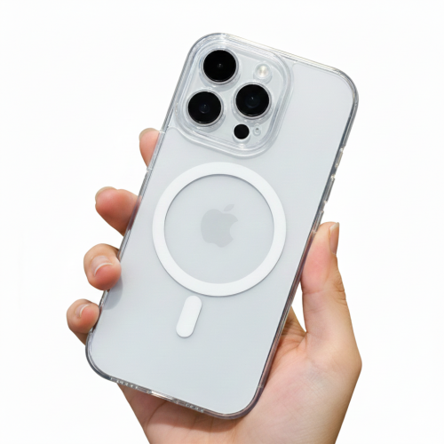 Dėklas X-Level "Lucent Magnet" Apple iPhone 17 skaidrus