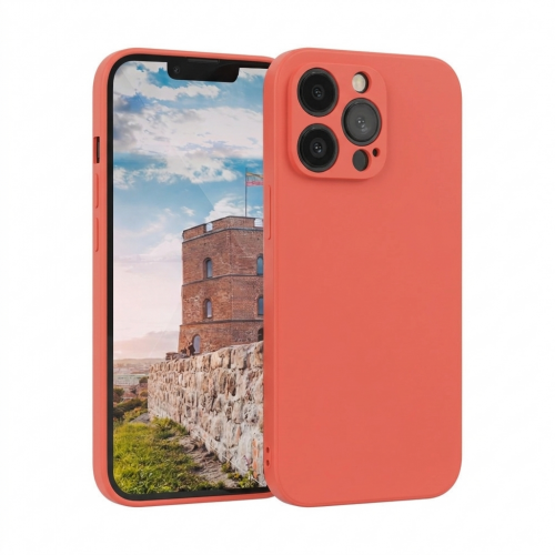 Dėklas "Liquid Silicone" Samsung S942 S26 persikų spalvos