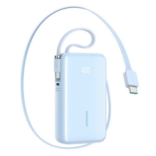 Išorinė baterija Joyroom "JR-PR2 Mini" šviesiai mėlyna 10000mAh (35W)