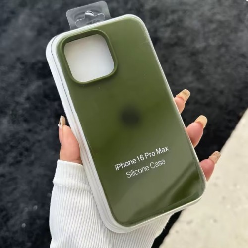 Dėklas "Silicone Plastic Pack" skirtas Apple iPhone 12 Pro žalias (su įpakavimu)