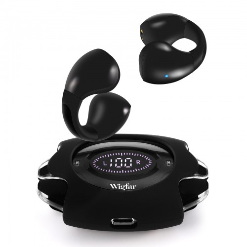 Bluetooth laisvų rankų įranga Essager "E88" juoda (Bluetooth 5.3)