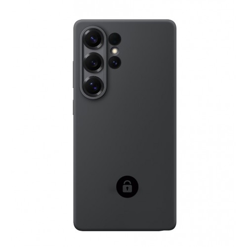 Dėklas "Silicone Cover" Samsung A556 A55 5G / Juodas / pakuotėje