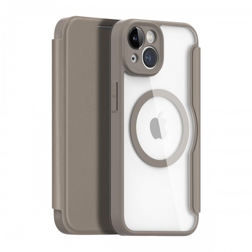 Dėklas Dux Ducis "Skin X Pro" skirtas iPhone 14 smėlio spalvos